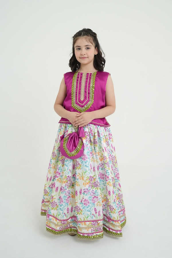 Girls Fashioned Lehanga Choli