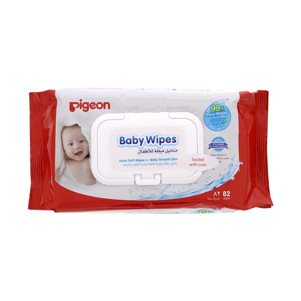 BABY WIPES 99% WATER (ARB) 82S, FLIP TOP