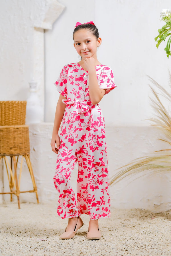 Pink Petals Jumpsuit