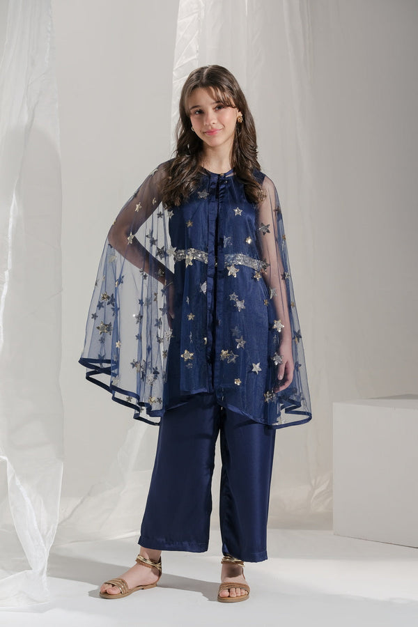 Sitara - 2 pcs Jumpsuit + Long Cape