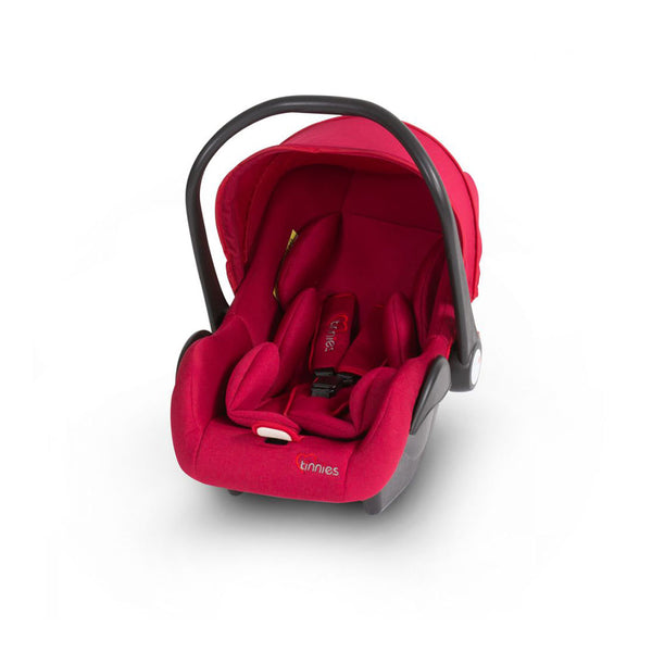 Tinnies Baby Carry Cot / Car Seat Red