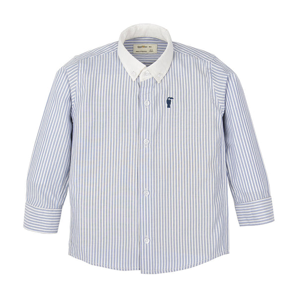 Blue Striper Casual Shirt