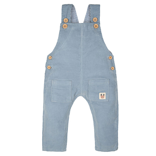 Blue Pocket Cord Dungaree